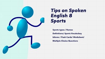 Preview of Tips on Spoken English 8 Sports