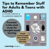 Tips to Remember Stuff for Adults & Teens with ADHD - Stra