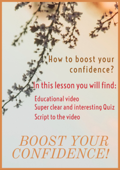Preview of Tips to boost your confidence