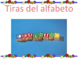 Spanish Alphabet Strips/Tiras del alfabeto