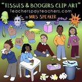 Tissues & Boogers Clip Art