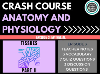 Preview of Tissues, Part 2 - Epithelial Tissue: Crash Course A&P #3