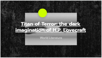 Preview of Titan of Terror: the dark imagination of H.P. Lovecraft