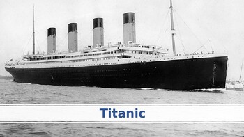 Preview of Titanic History Presentation with Questions
