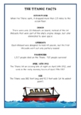 The Titanic Fun Facts Printables