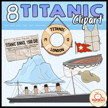 Printable Titanic Luggage Tags and Badges Double-sided Titanic 