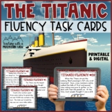 Titanic Reading Fluency Task Cards
