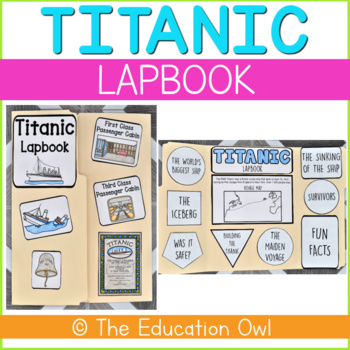 Preview of Titanic Lapbook