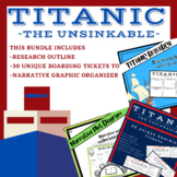 Titanic Narrative Writing Bundle