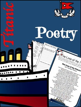 Preview of Titanic Lesson Poetry