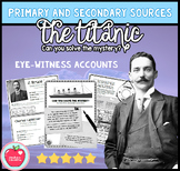Titanic Primary and Secondary Sources