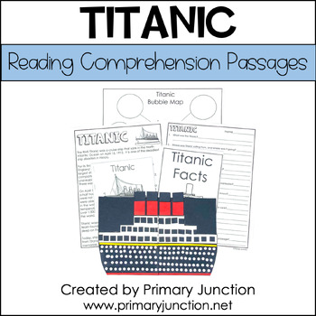 Preview of Titanic Non Fiction Reading Comprehension Activities