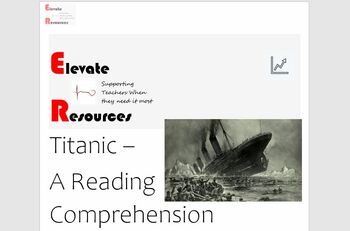 Preview of Titanic - Reading Comprehension