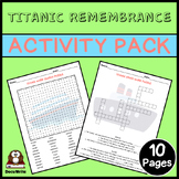 Titanic Remembrance Day Worksheets | Word Search, Crosswor