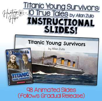 Preview of Titanic Young Survivors by Allan Zullo Lesson Slides