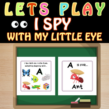 Preview of Title: **I Spy With My Little Eye: Engaging Kindergarten Learning Adventures**  