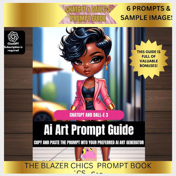 Preview of Title: Rock Your Power Suit: The Blazer Chics Dall-E 3 Prompt Guide