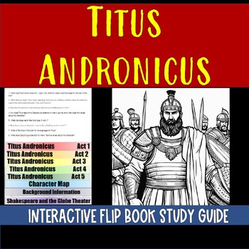 Preview of Titus Andronicus Flipbook Study Guide