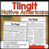 Tlingit Native Americans Reading and Comprehension Activities