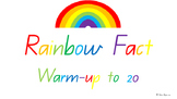 To 20 Rainbow Fact/ Bridging to ten/ Make to ten  Classroo