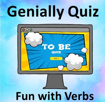 Preview of To Be Verb Present Simple. Interactive Quiz