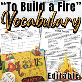 To Build a Fire by Jack London Vocabulary Hands-on Activit