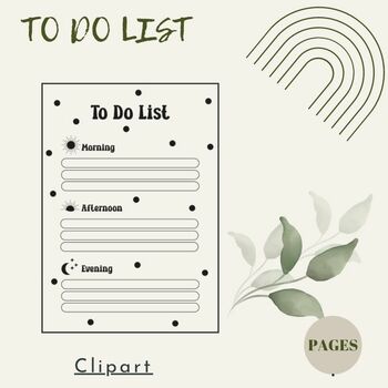 writing a list clipart