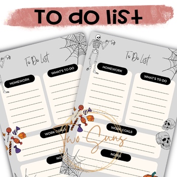 Preview of To Do List, Daily List, Schedule Management, PDF Format, 1 Page Printable