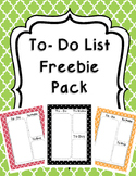 To-Do List Freebie Pack