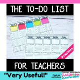 Teacher To Do List