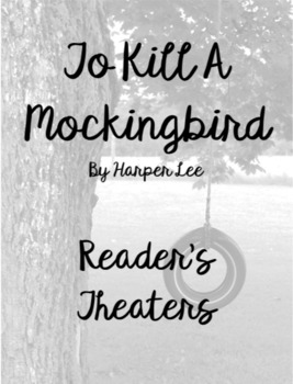 Preview of To Kill A Mockingbird Reader's Theaters Bundle