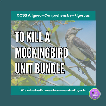 Preview of To Kill A Mockingbird - Novel Unit Bundle