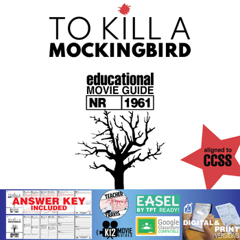 Preview of To Kill a Mockingbird (1962) Movie Guide | Questions | Worksheet | Google Slides