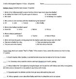 To Kill a Mockingbird - 4 Quizzes / Tests - *EDITABLE Google Docs
