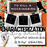 To Kill a Mockingbird Activity: Reading Engagement w/ Char