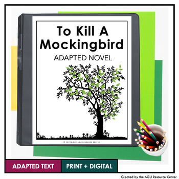 Preview of To Kill a Mockingbird Adapted Novel | Special Education