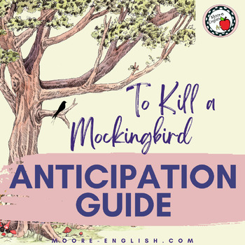 Preview of To Kill a Mockingbird Anticipation Guide (Print + Google Ready) / Freebie