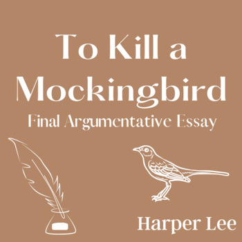 argumentative essay about to kill a mockingbird
