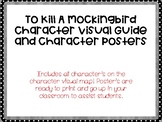To Kill a Mockingbird Character Posters and Character Map
