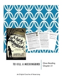 To Kill a Mockingbird Close Reading Activity for Chapter 2