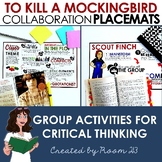 To Kill a Mockingbird Collaborative Placemats