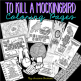 To Kill a Mockingbird Coloring Pages & Bookmarks