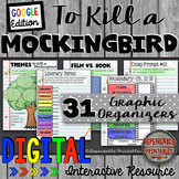 To Kill a Mockingbird: Digital Graphic Organizers & Writin