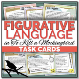 {To Kill a Mockingbird} Figurative Language TASK CARDS