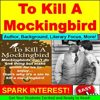 Preview of To Kill a Mockingbird Lesson Powerpoint, Google Slides