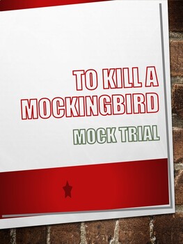 Preview of To Kill a Mockingbird Mock Trial Bundle