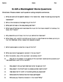 To Kill a Mockingbird Movie worksheet/questions