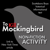 To Kill a Mockingbird, Non-Fiction, Scottsboro Boys & Tom 