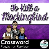 To Kill a Mockingbird Crossword Puzzle