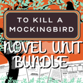To Kill a Mockingbird Novel Study Unit: Everything you nee